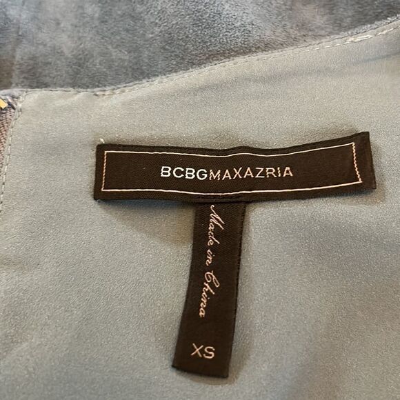 BCBGMAXAZRIA cornflower blue sleeveless tank Size XS - Picture 6 of 8